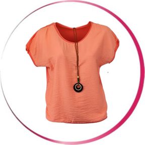 Egyszínű rövid ujjú felsők